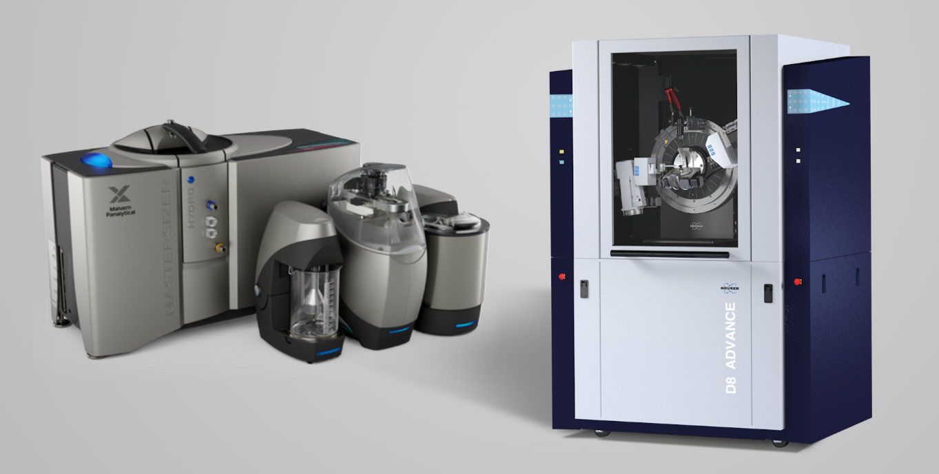 Mastersizer & Bruker D8 Advance Mastersizer & Bruker D8 Advance